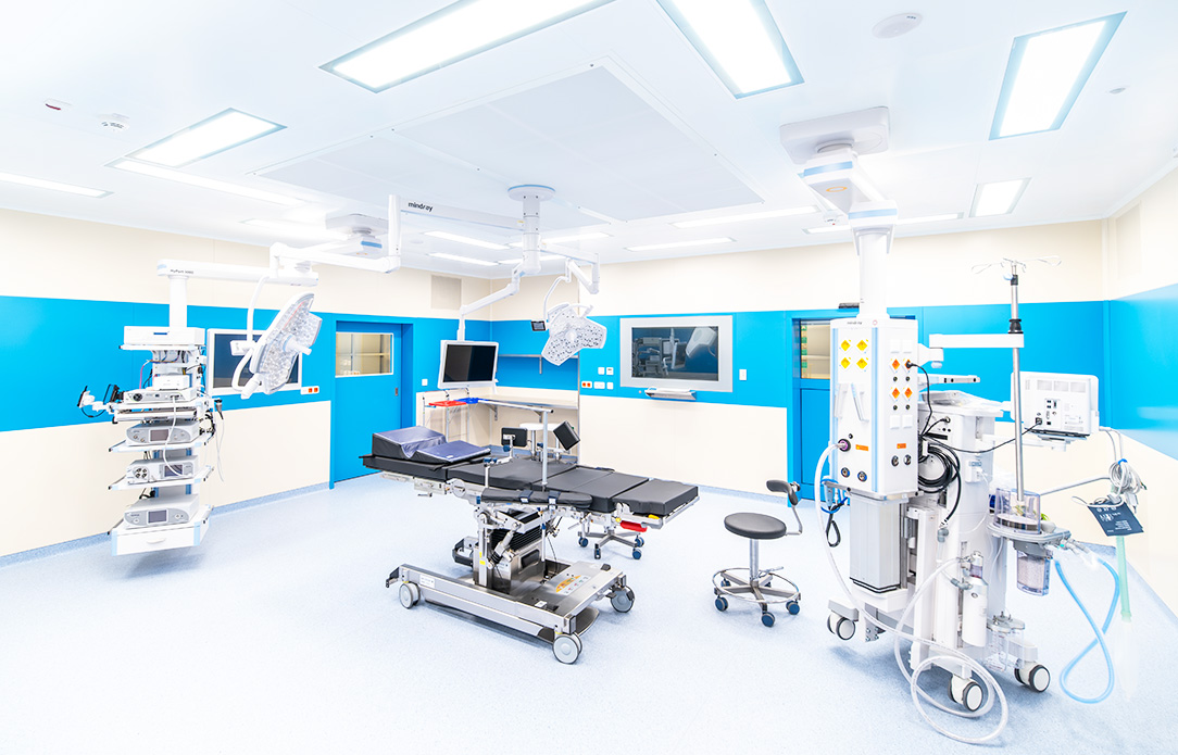 Block HTS - Modern operating theatres with a unique design
